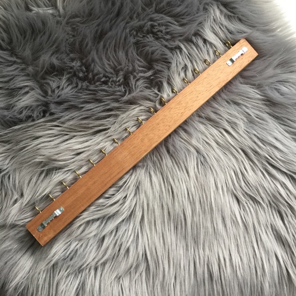 Handmade Solid Wood Necklace Jewelry Hanger - Picture 5 of 6